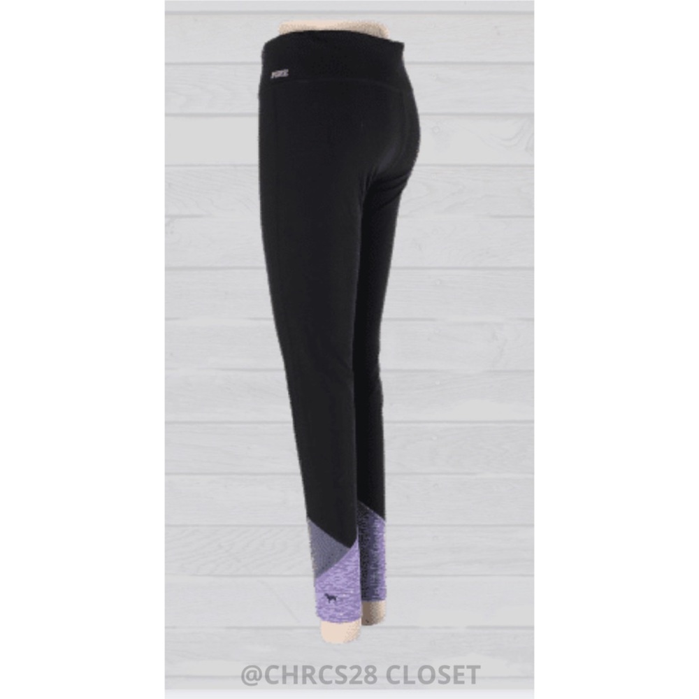 Victoria's Secret PINK Black Yoga Pants  Leggings